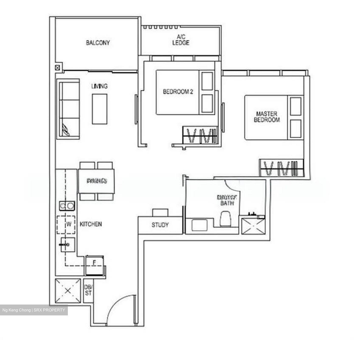 Sims Urban Oasis (D14), Condominium #592485401